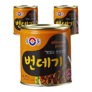 유동 번데기, 280g, 3개