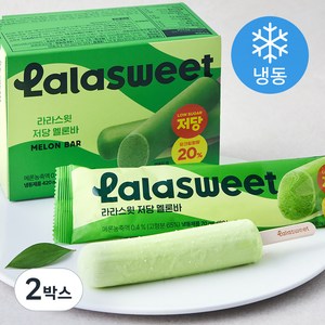 라라스윗 저당 멜론바 6개입 (냉동), 420ml, 2박스