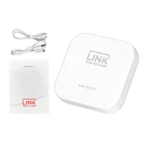 벤딕트 동글 자동차 미러링 링크핏 클립패키지 무선 애플 카플레이, VDT-ACW, 흰색