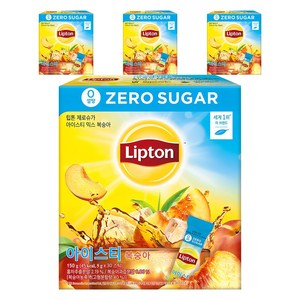 립톤 제로슈가 아이스티 믹스 복숭아