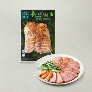 허브를 담은 훈제오리 정다운 슬라이스, 500g, 1개