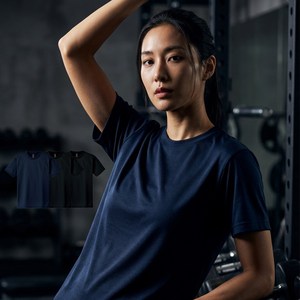 티팜 남녀공용 드라이쿨 냉감 기능성 라운드 반팔 티셔츠 3p