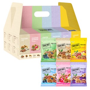 투데이넛 너트한줌 6종 견과 선물세트 60개입 1.2kg, 1세트