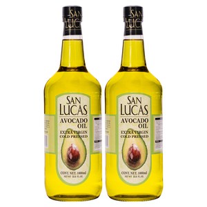 산루카스 엑스트라버진 아보카도오일, 1L, 2개