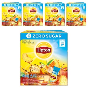 립톤 제로슈가 아이스티 믹스 복숭아