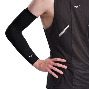 미즈노 더블 립 손목형 쿨토시, FREE, 블랙, 2세트