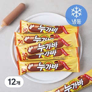 해태아이스크림 누가바 (냉동), 70ml, 12개