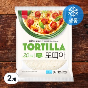 삼립 또띠아 8호 (냉동), 42g, 12개입, 2개