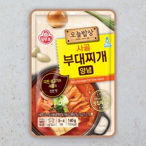 사골부대찌개양념, 140g, 1개