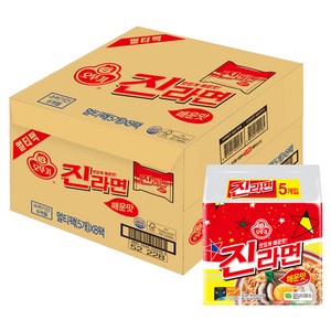 오뚜기 진라면 매운맛 120g, 40개