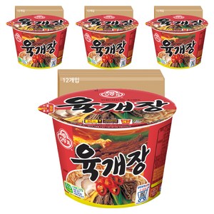 오뚜기 육개장 컵라면 110g, 48개