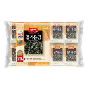 동원 양반 들기름 도시락김, 4.5g, 20개