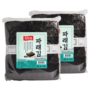 광천김 파래 생김 100p, 150g, 2개