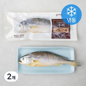 곰곰 천일염으로 간한 부세 (냉동), 330g, 2개