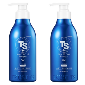 TS 뉴 쿨 탈모증상완화 샴푸, 500g, 2개