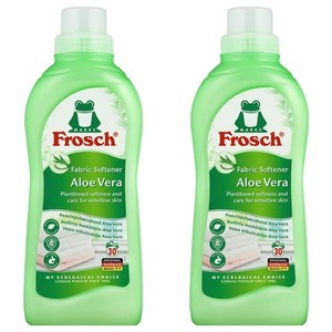 프로쉬 알로에베라 고농축 섬유유연제 본품, 750ml, 2개