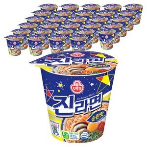 오뚜기 진라면 순한맛 소컵 65g, 36개