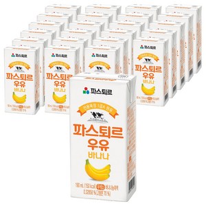 파스퇴르 바나나우유, 190ml, 24개