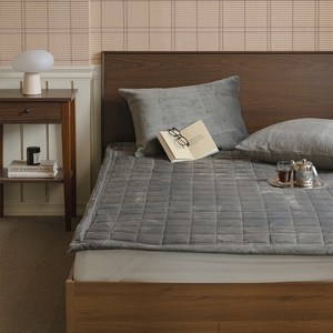 아망떼 소울메이트 장모 극세사 침대패드