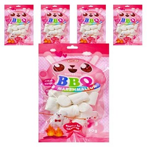 BBQ 바베큐용 머쉬멜로, 90g, 5개