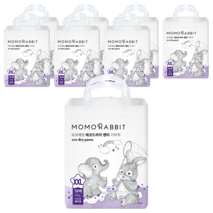 모모래빗 에코드라이 팬티기저귀, 점보형(2XL), 144매