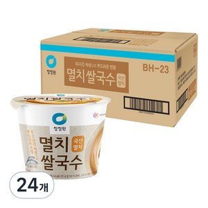 청정원 멸치 쌀국수, 92g, 24개