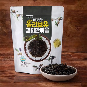 바다원 깨끗한 올리브유 김자반볶음, 50g, 1개
