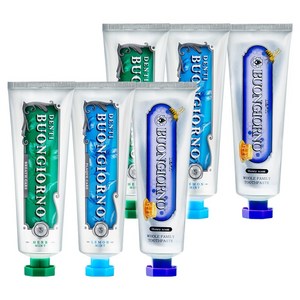 덴티본조르노 구취 + 잇몸 + 치석 케어 치약 세트