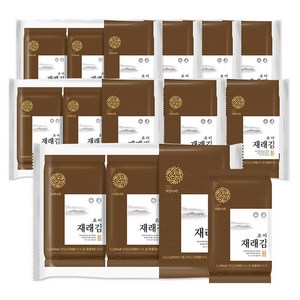 자연나라김 재래 도시락김 5g x 24p, 1세트