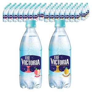 웅진빅토리아 더 빅토리아 복숭아 500ml 40p + 파인애플 500ml 40p, 80개