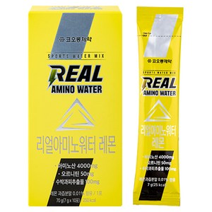 코오롱제약 리얼아미노워터 레몬맛, 70g, 1개