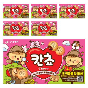 롯데웰푸드 칸쵸 초코, 54g, 6개