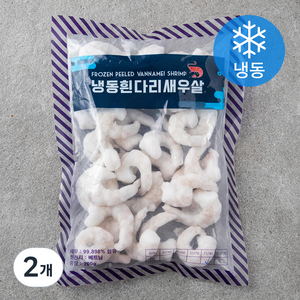 흰다리 새우살 (냉동), 200g(71/90), 2개