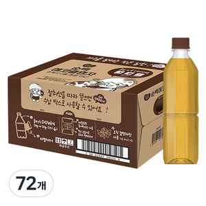 동원 순백 에코 결명자차 무라벨, 350ml, 72개