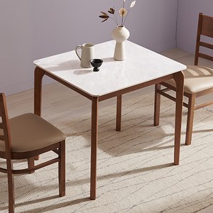 잉글랜더 세레니티 통세라믹 고무나무 원목 식탁 방문설치