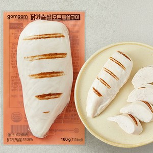 곰곰 닭가슴살 오븐 통살구이, 100g, 1개입, 1개