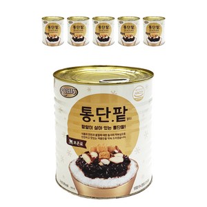 리치스 통단팥 플러스, 3kg, 6개