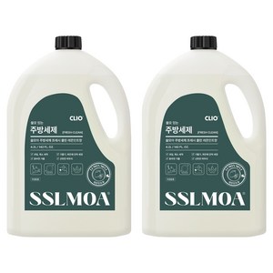 크리오 쓸모아 주방세제 레몬민트향, 4.2L, 2개