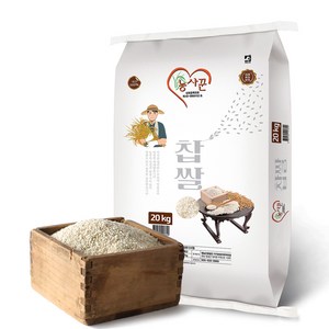 농사꾼 찹쌀, 20kg, 1개
