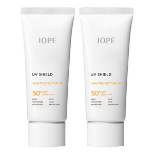 아이오페 유브이 쉴드 프로텍터 엑스피 선크림 SPF50+ PA++++, 60ml, 2개