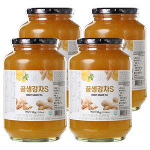 초록원 꿀생강차 S, 2kg, 1개입, 4개