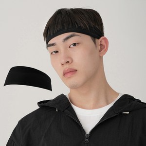 탐사 스포츠 냉감 퀵드라이 베이직 헤어밴드 2pcs