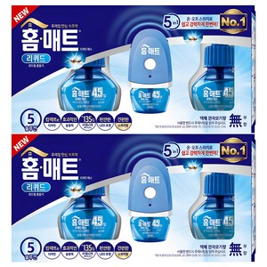 홈매트 리퀴드 스위치형 + 리필 3p, 87ml, 2세트