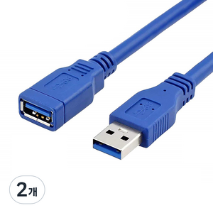 퀄리티어슈런스 고급형 USB3.0 연장 케이블 블루