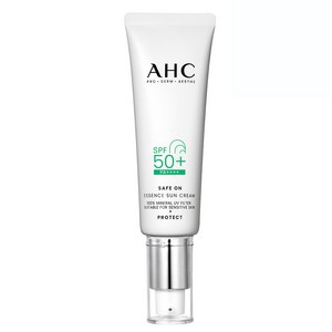 AHC 세이프 온 에센스 선크림 SPF50+ PA++++, 50ml, 1개
