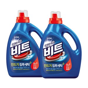 비트 진드기 침투세탁 일반용 액상세제 본품, 3L, 2개