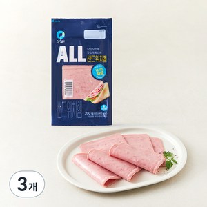 대상 ALL 샌드위치햄, 200g, 3개