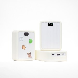 힉스코리아 고속충전 대용량 잔량표시 22.5W 보조배터리 20000mAh 멀티단자