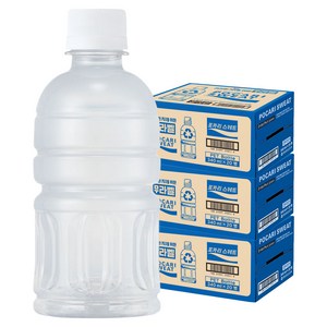 포카리스웨트 무라벨, 340ml, 60개