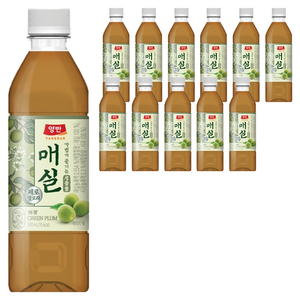 양반 매실 주스, 500ml, 12개